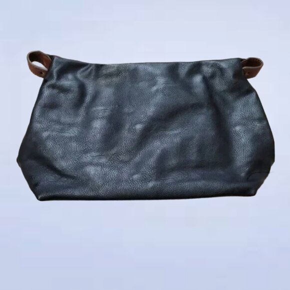 Clarks Black and Brown Leather Purse‎ with Removable Clutch - Picture 9 of 15